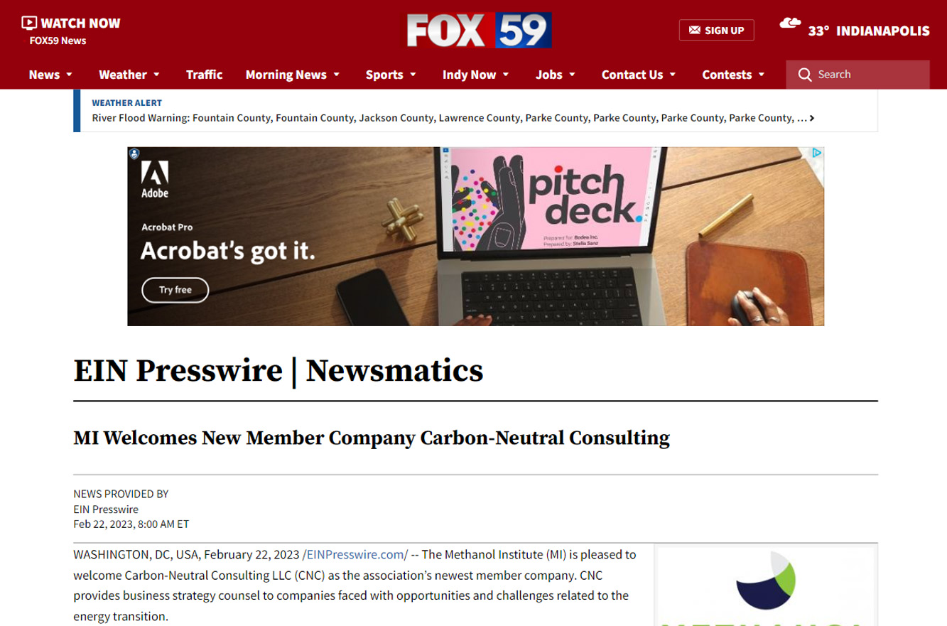 FOX 59 News-Article